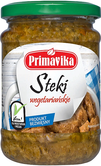 Steki wegetariańskie zdrowe danie gotowe bez cienia sztucznych dodatków