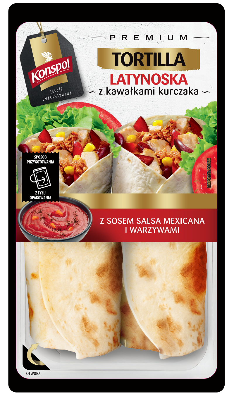Tortille firmy Konspol w nowej odsłonie