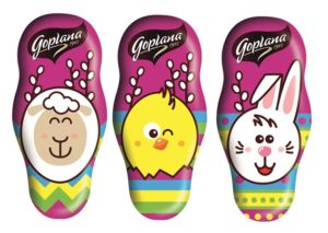Goplana figurki_mix 3 Słodycze na Wielkanoc od Goplany i Solidarności
